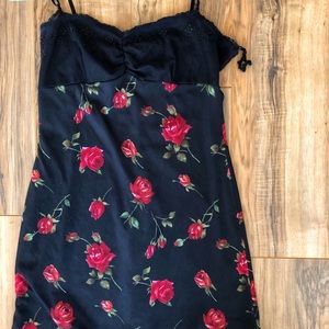 Seattle Scene 90s floral grunge dress